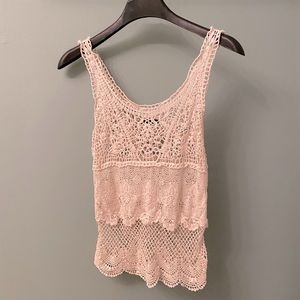 Crochet tank top